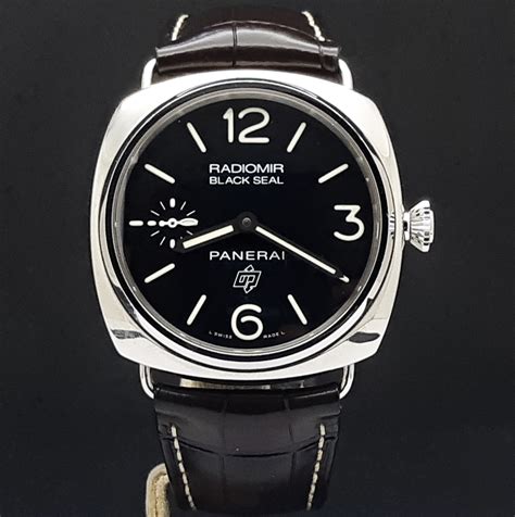 panerai watch radiomir black seal|Panerai radiomir 1940 42mm.